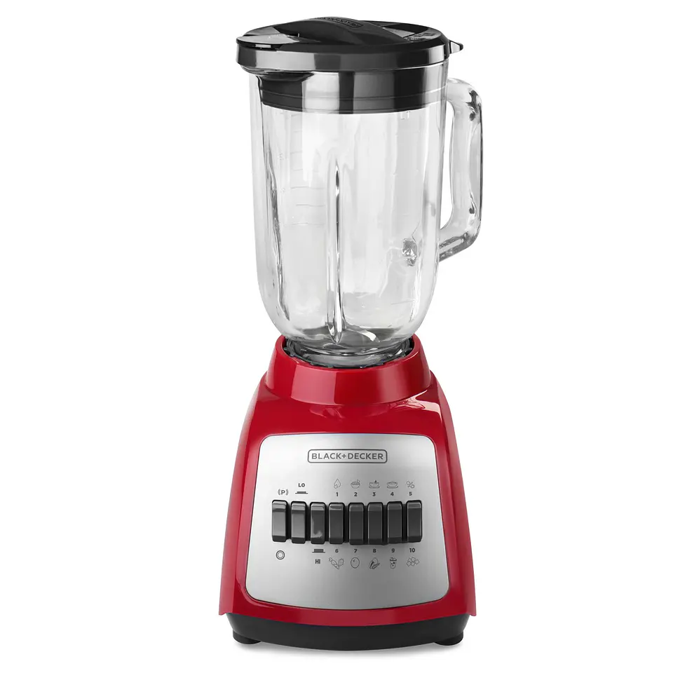 Licuadora Black+Decker Durapro BLBD210GR Roja 1