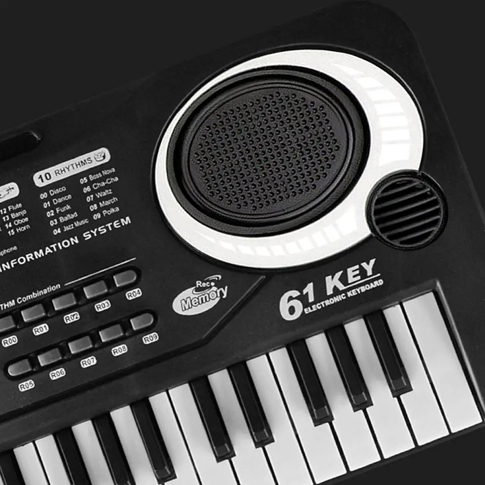 Piano Teclado Electronico Infantil Dblue 61 Teclas Con Mic 4