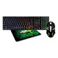 Kit Gamer 3 en 1 Teclado Mouse y Pad ReptileX Led - Miniatura 1
