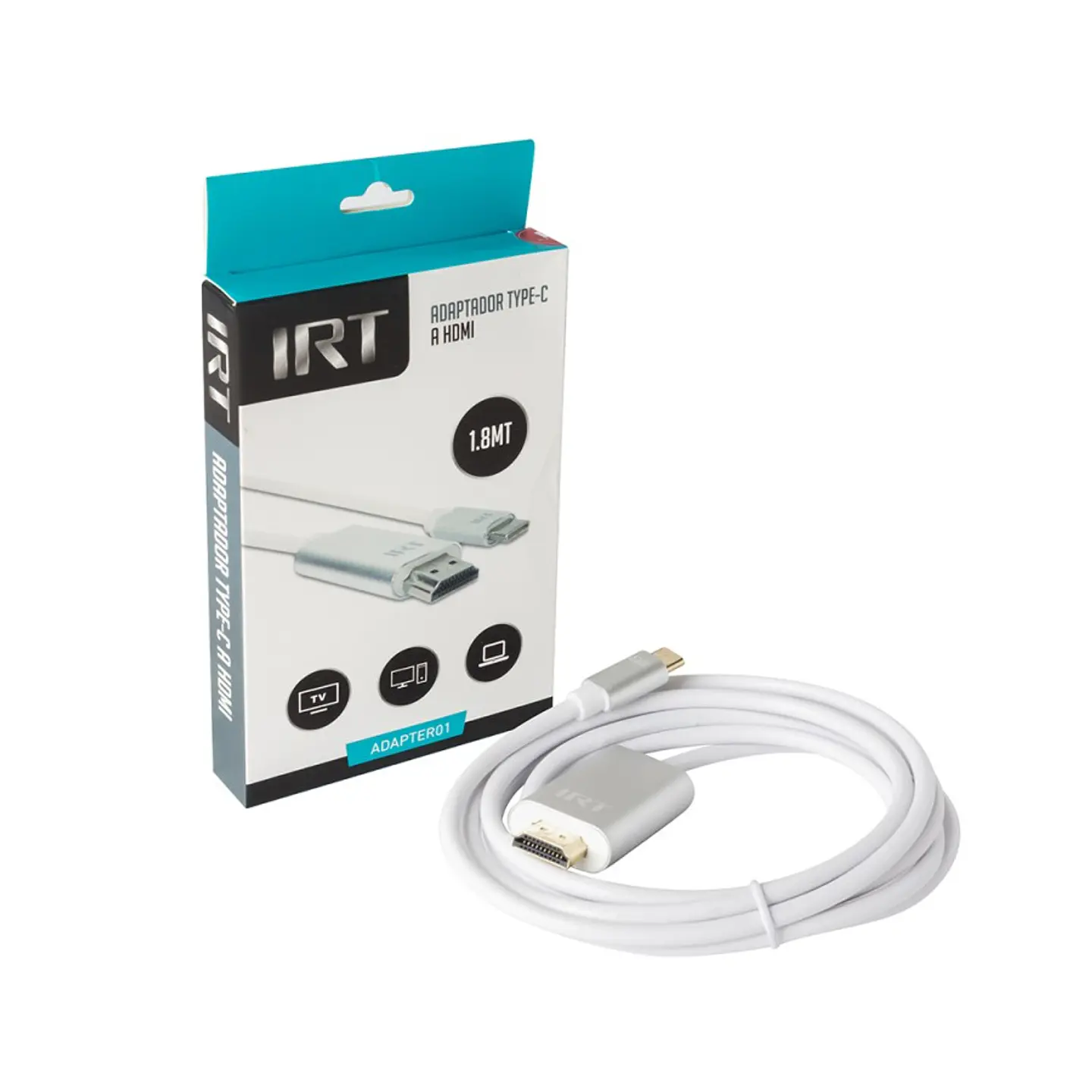Cable Adaptador Tipo C a HDMI IRT 1