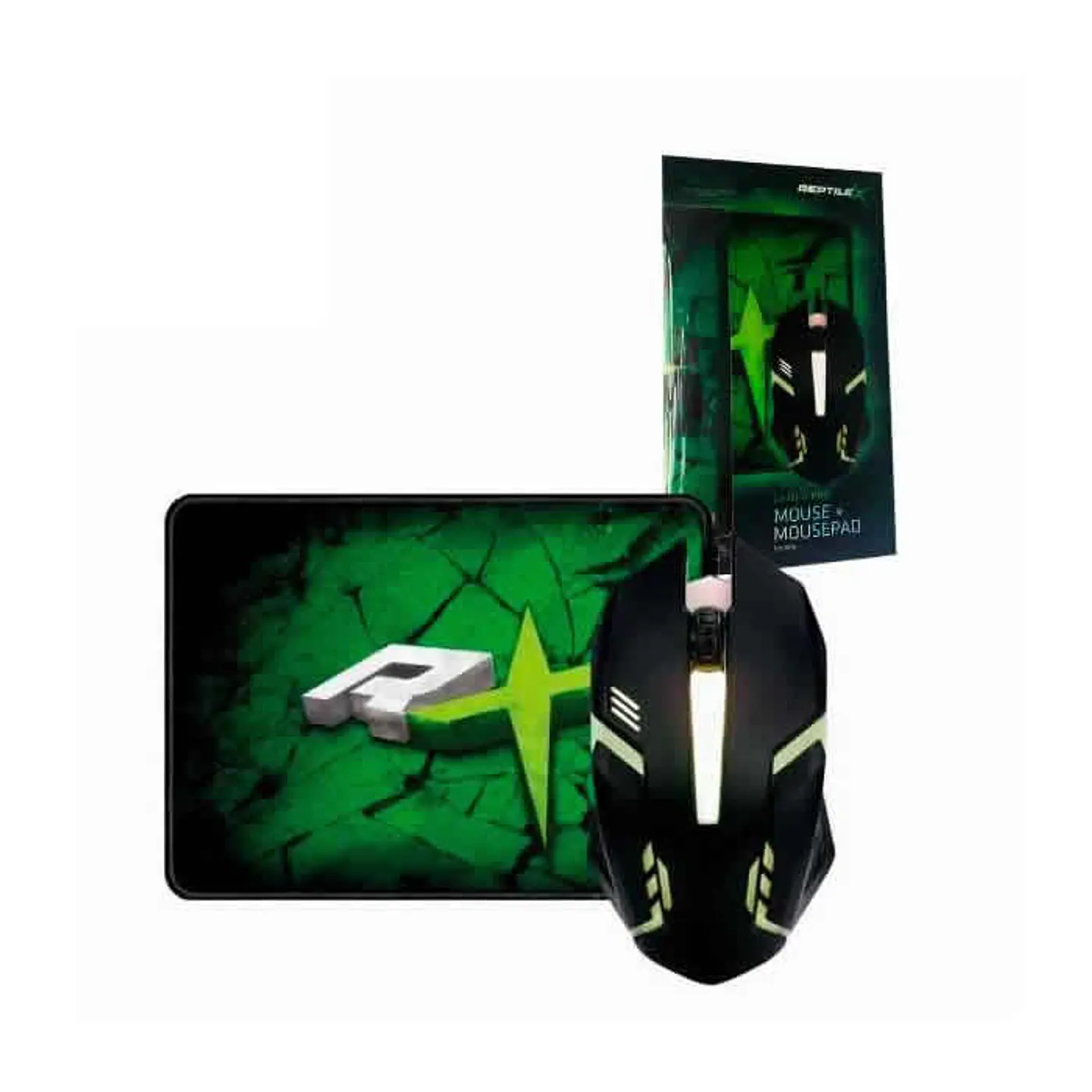 Kit Gamer Mouse Led y Pad Reptilex 016 3