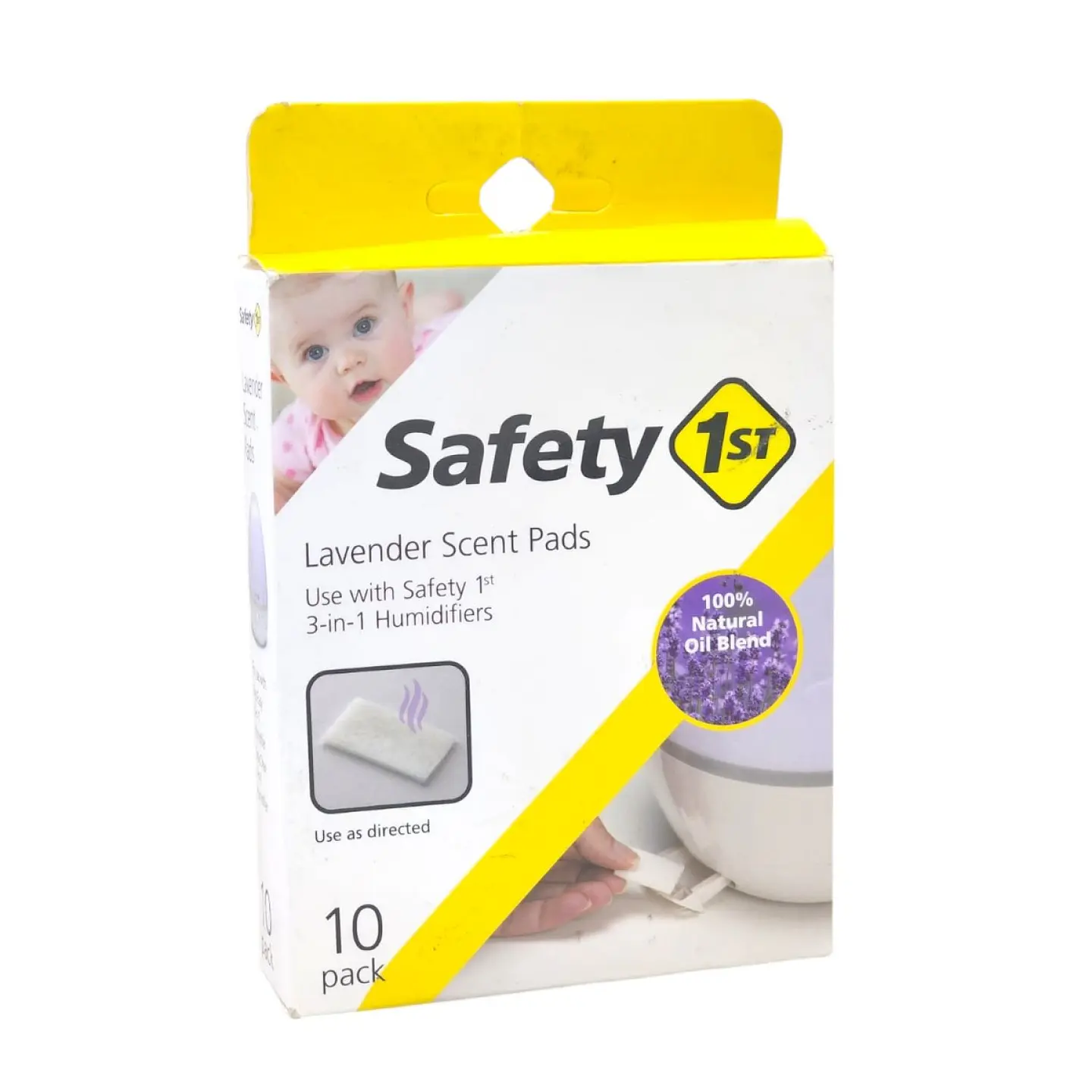 10 Pads Aromáticos de Lavanda 3 en 1 Safety para Humificador 4