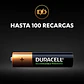Pack 4 Pilas AAA Recargables Duracell 900mAh - Miniatura 3