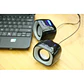 Parlante Multimedia HP Para Pc Notebook Usb3.5mm - Miniatura 2