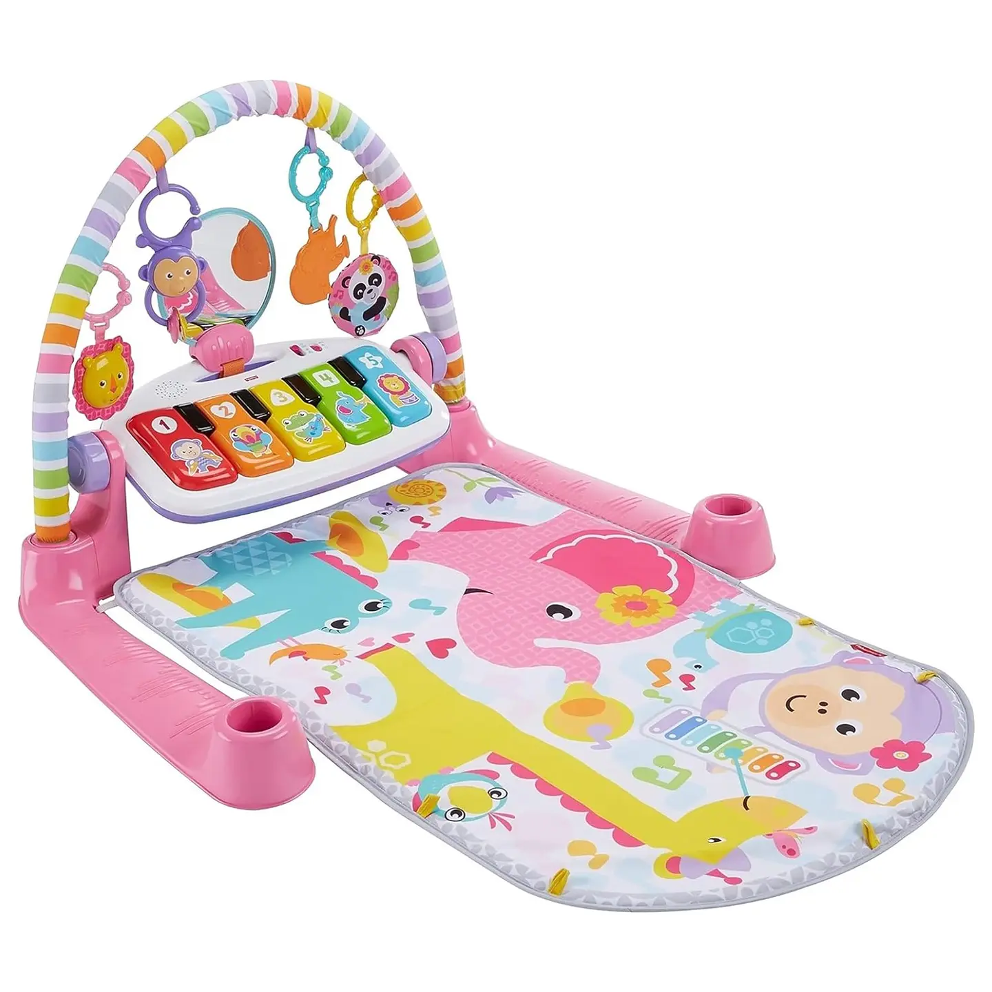 Gimnasio Piano Pataditas Musicales Fisher Price FWT26 1