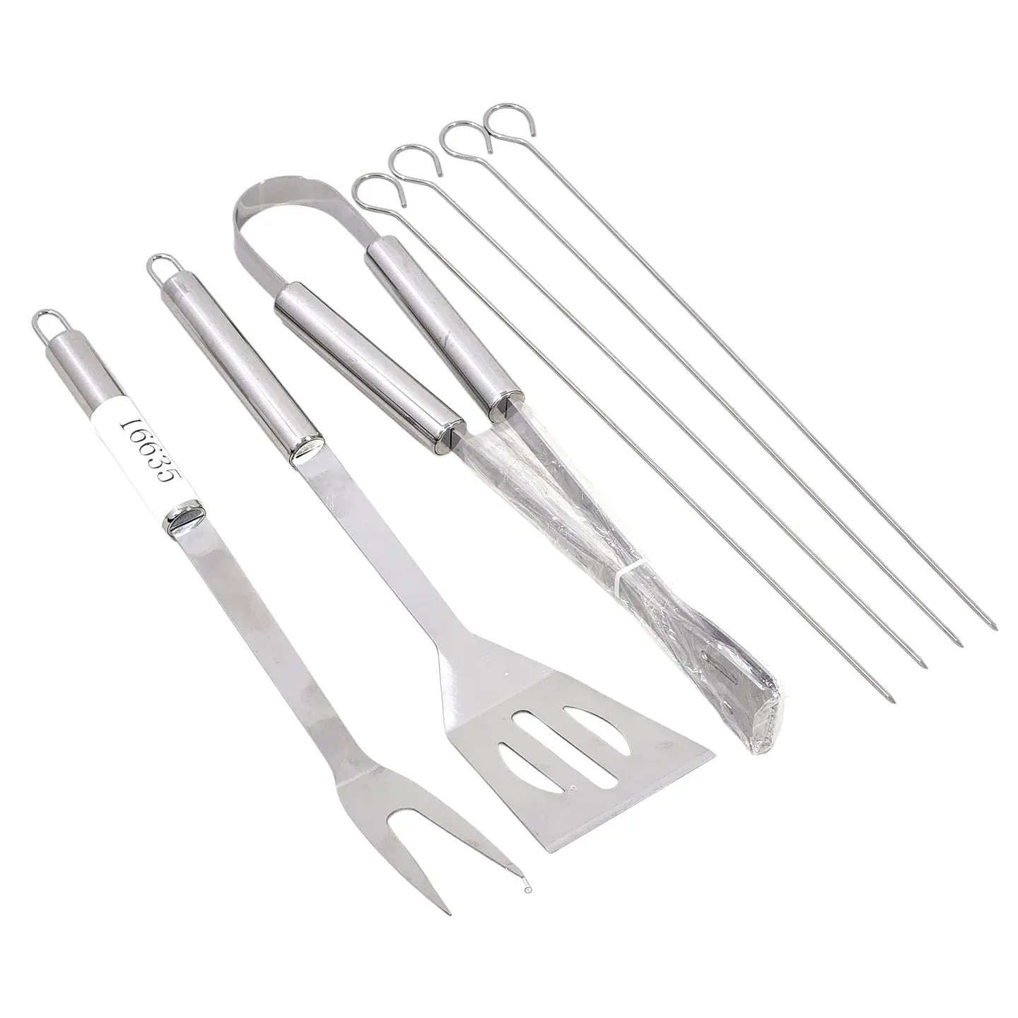 Set Parrillero Portátil 7 piezas con Estuche de Lona 16635 3