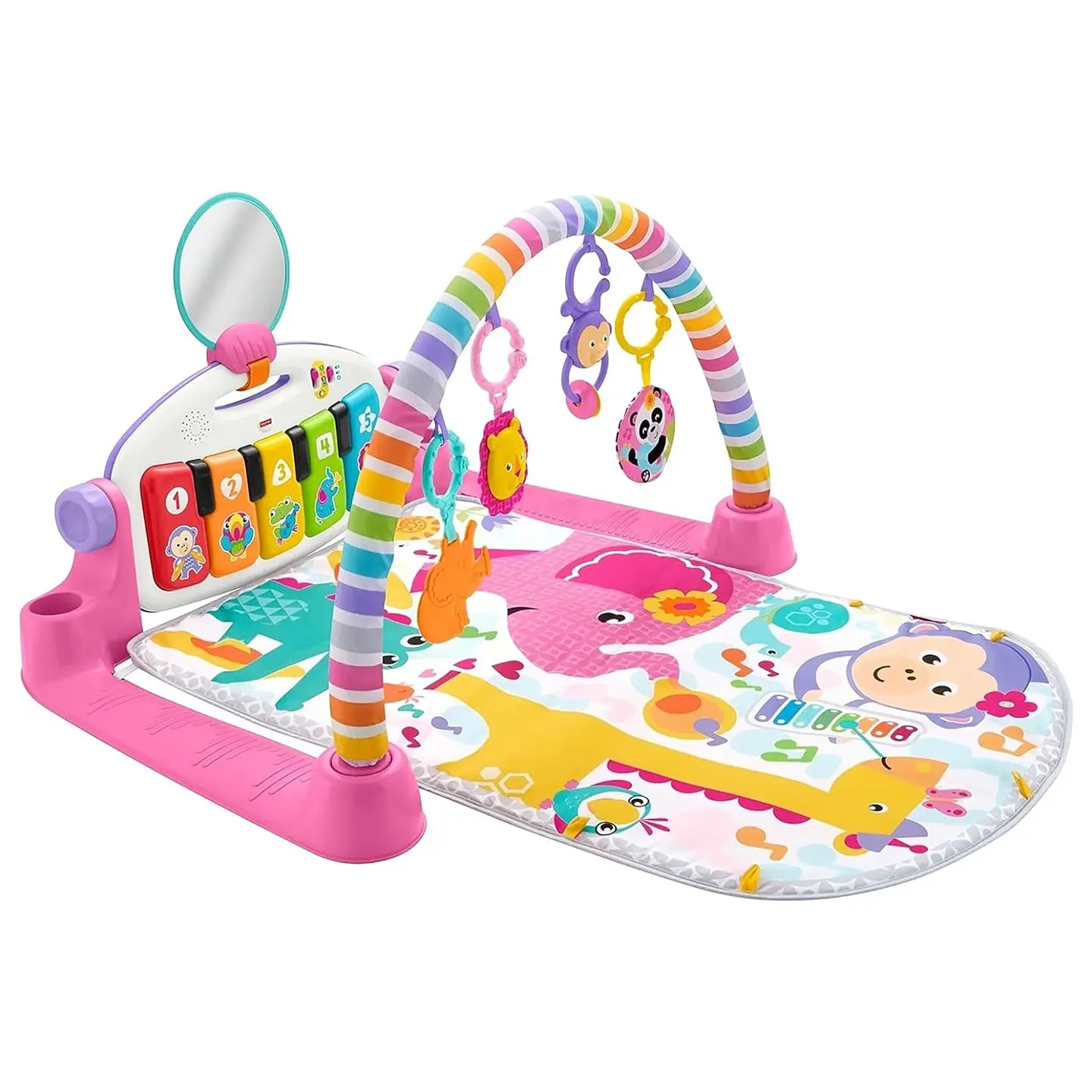 Gimnasio Piano Pataditas Musicales Fisher Price FWT26 3