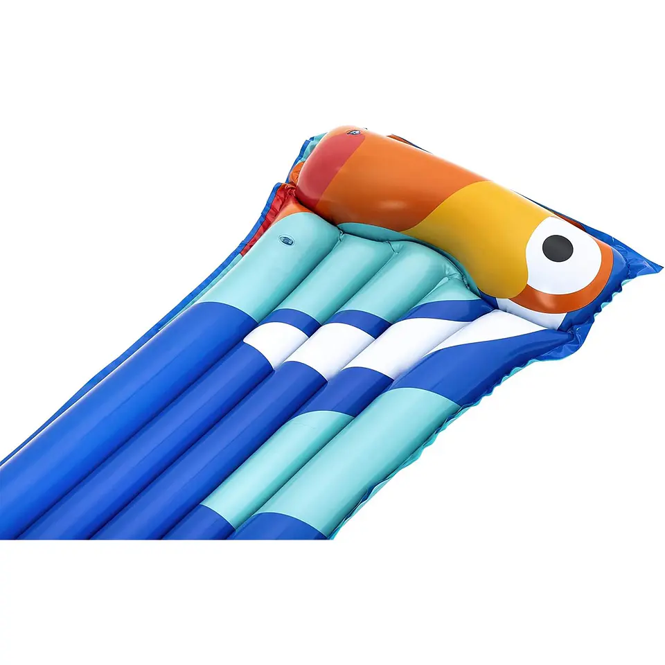 Flotador Colchoneta inflable 1.83mt Bestway Azul 2