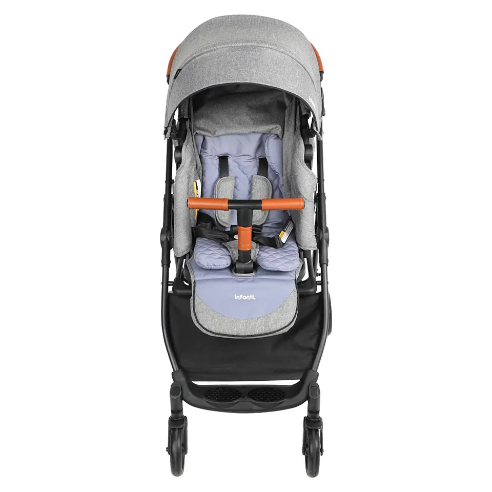 Coche Paseo Zuri 360° Gris Infanti 1