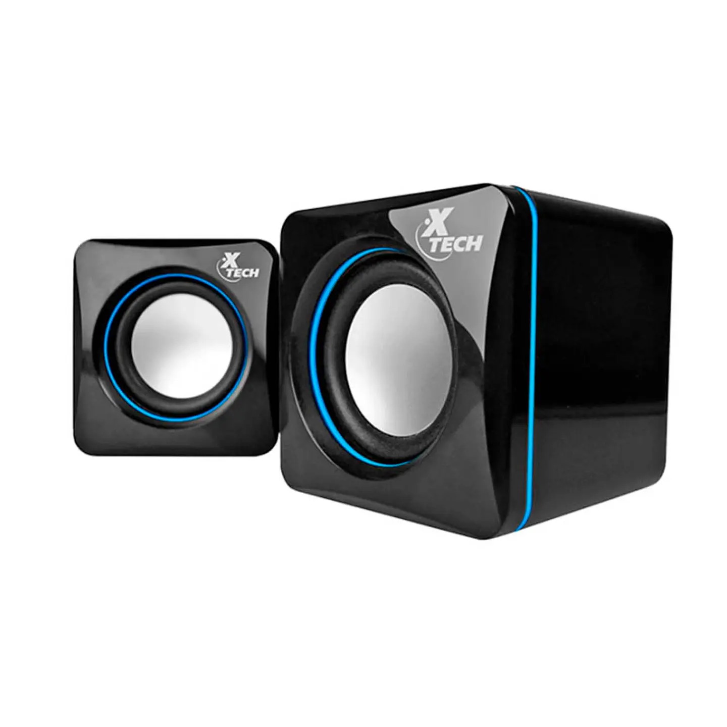 Parlantes para PC Notebook Estereo Usb Xtech 2