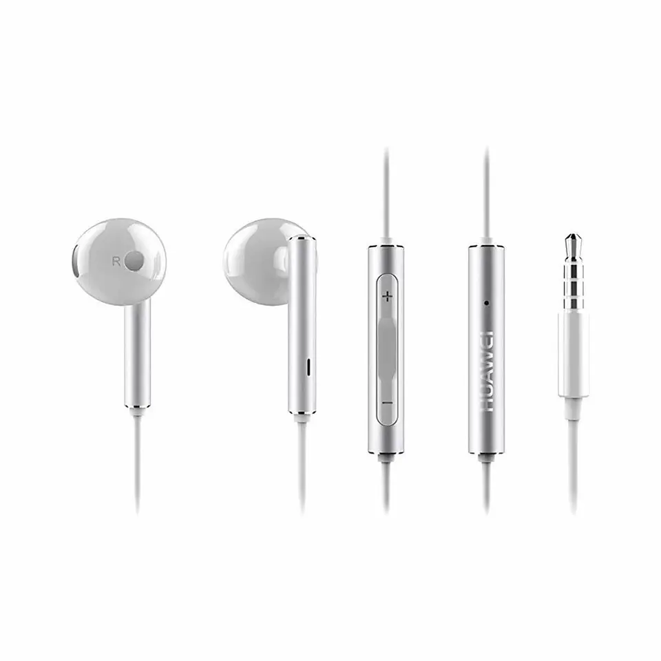 Audífonos Huawei Am116 Metalicos Blancos 2