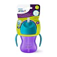 Vaso Bombilla Flexible 200ml Avent Dino Morado 9m+ SCF796/02 - Miniatura 4