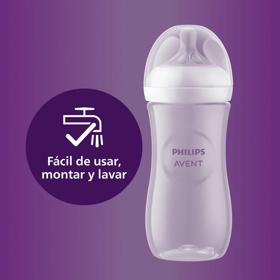 Mamadera Natural Response 330ml Avent SCY906/01 3m+ 6