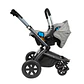 Coche Moises Con Huevito Y Base Infanti Epic 5g gris - Miniatura 1