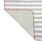 Manta Picnic Infanti Rayas Gris 135x168cm - Miniatura 2