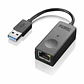 Adaptador USB 3.0 Ethernet Rj45 Gigabit Lenovo - Miniatura 3