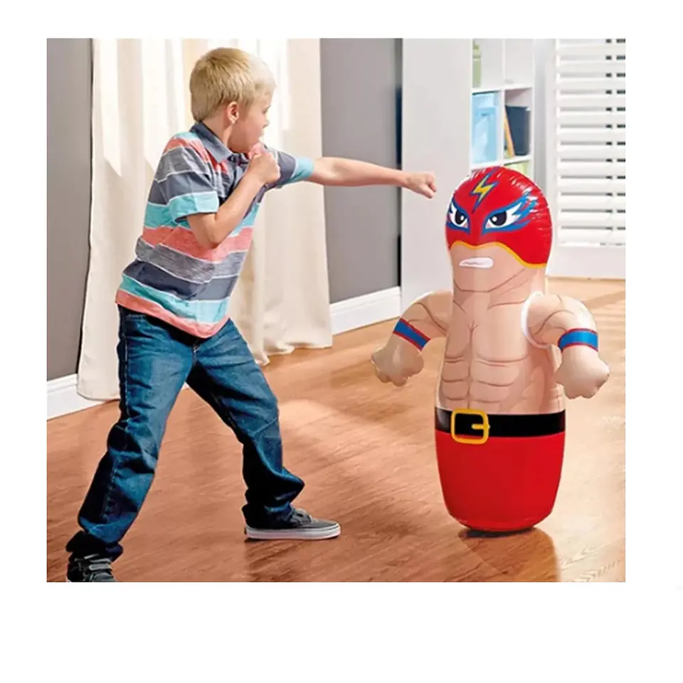 Mono Porfiado Inflable Intex Luchador Enmascarado 2
