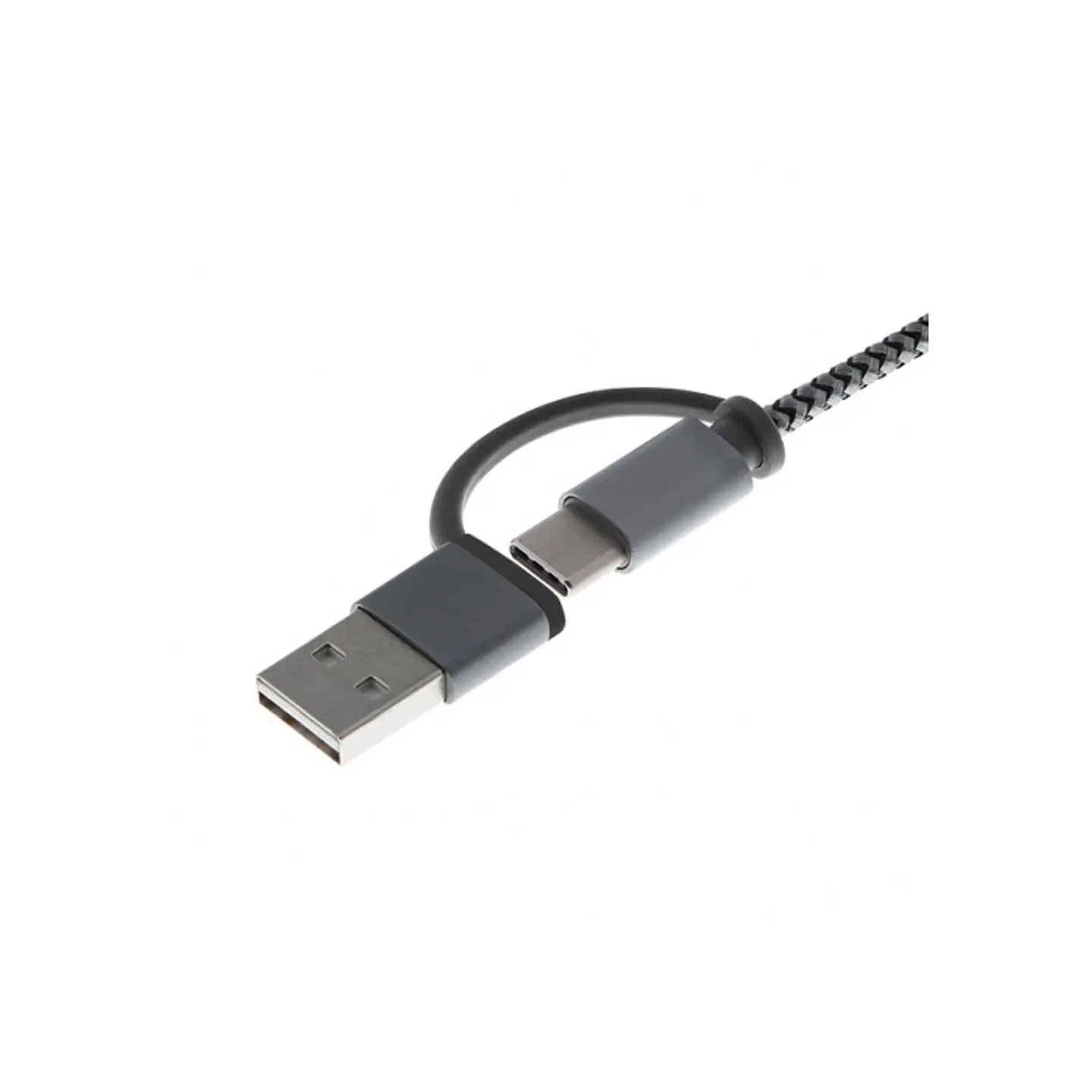 Cable 5 En 1 Xtech Microusb Usb a Lightning Tipo C 2