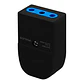 Enchufe Volante Hembra Philco 2P+T Negro - Miniatura 1