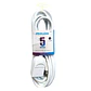 Alargador Extension Electrica 5 mts Philco - Miniatura 1
