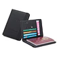 Estuche Porta Pasaporte Funda Protectora Rfid Negro - Miniatura 1