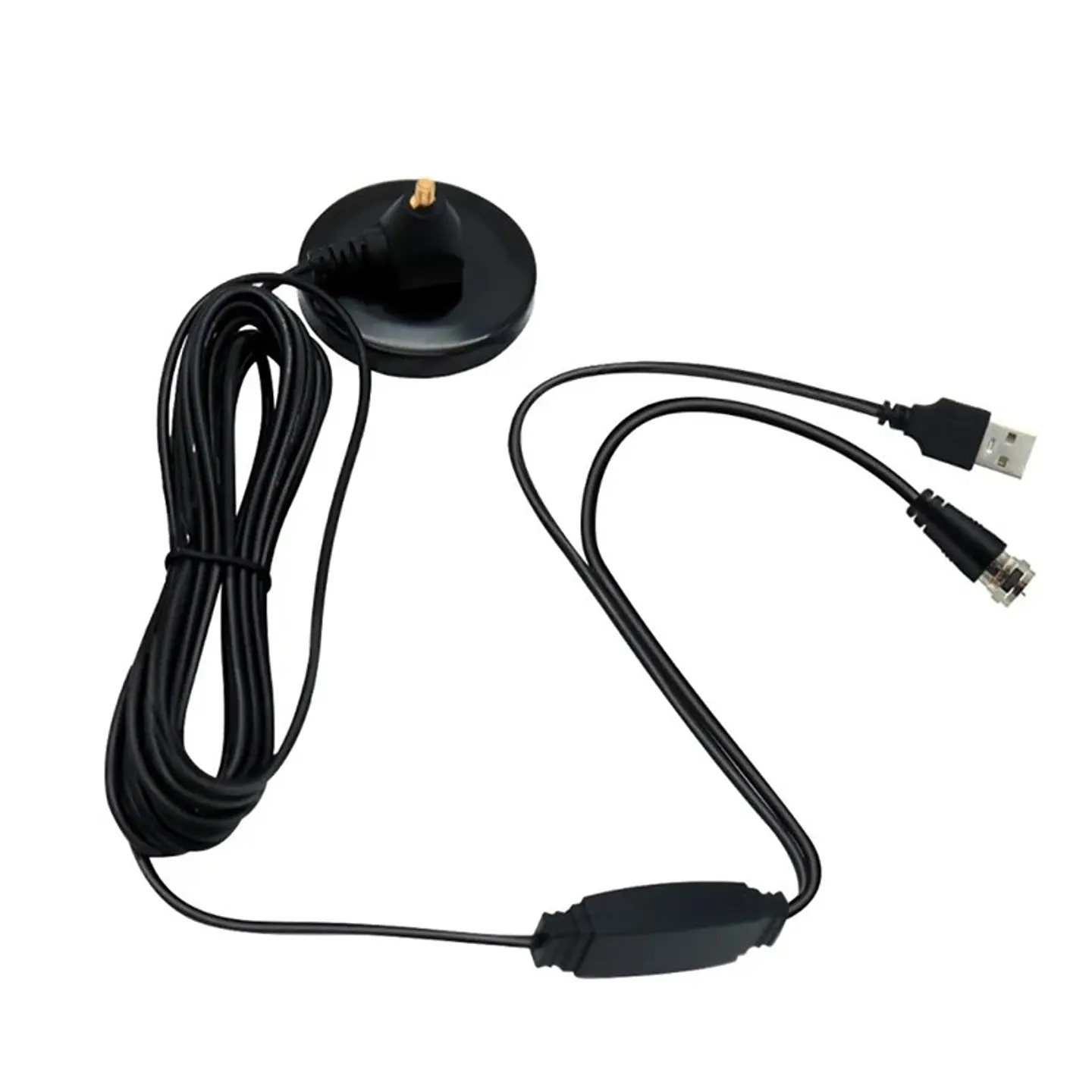 Antena Tv Hd Digital Magnetica Booster Usb Hdtv  5