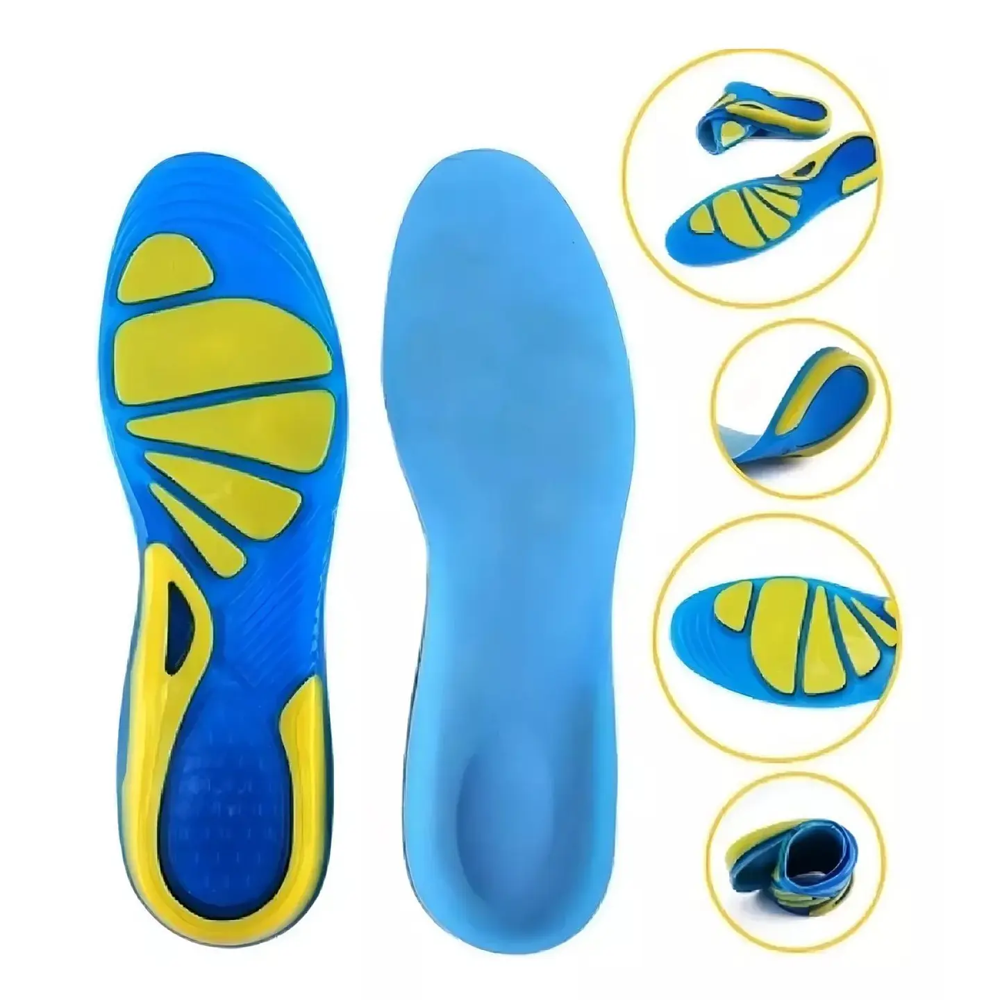Plantillas Gel Ortopédicas Deportivas Talla 41-46 00520 3