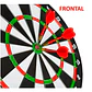 Juego De Dardos Tiro Al Blanco Tablero 37cm Reversible 10035 - Miniatura 6