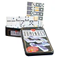 Juego Dominó Chancho 9 Caja Metálica 55 Piezas - Miniatura 2