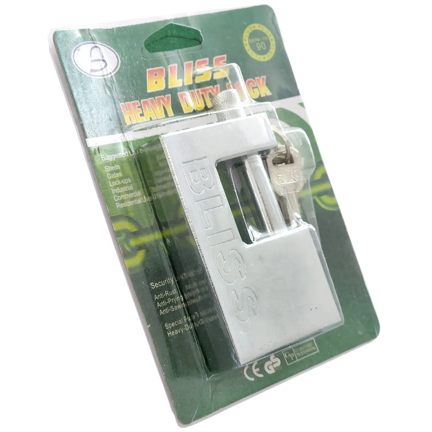 Candado de Seguridad Anti Corte 90mm Bliss 13011 2