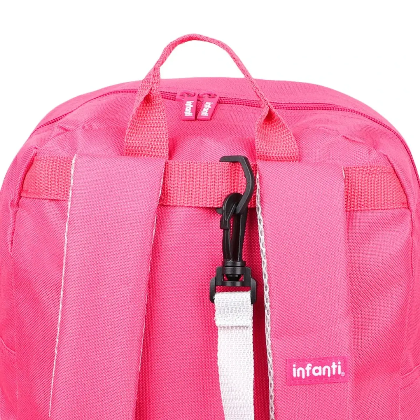 Mochila Infanti Modelo Pingüino Bts23 Rosada 2
