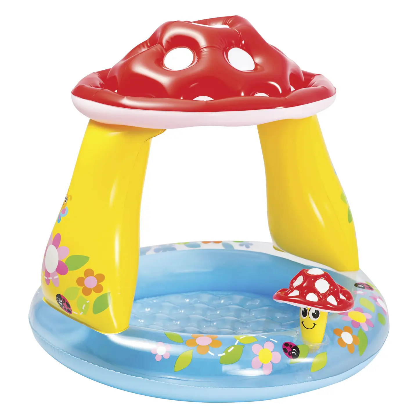 Piscina Infantil Intex con Parasol Champiñón Para Niños 1