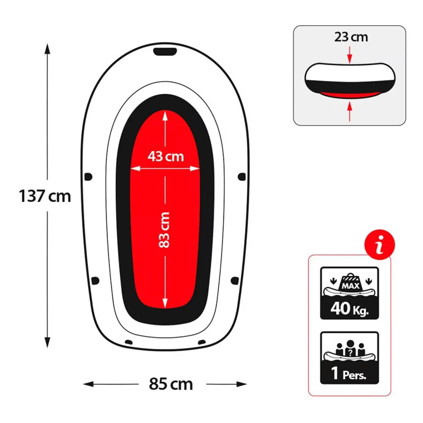 Bote Inflable Intex Explorer Pro 50 137x85x23 Cm 4