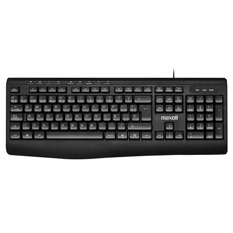 Teclado Multifuncional KB-100 USB Maxell Negro
