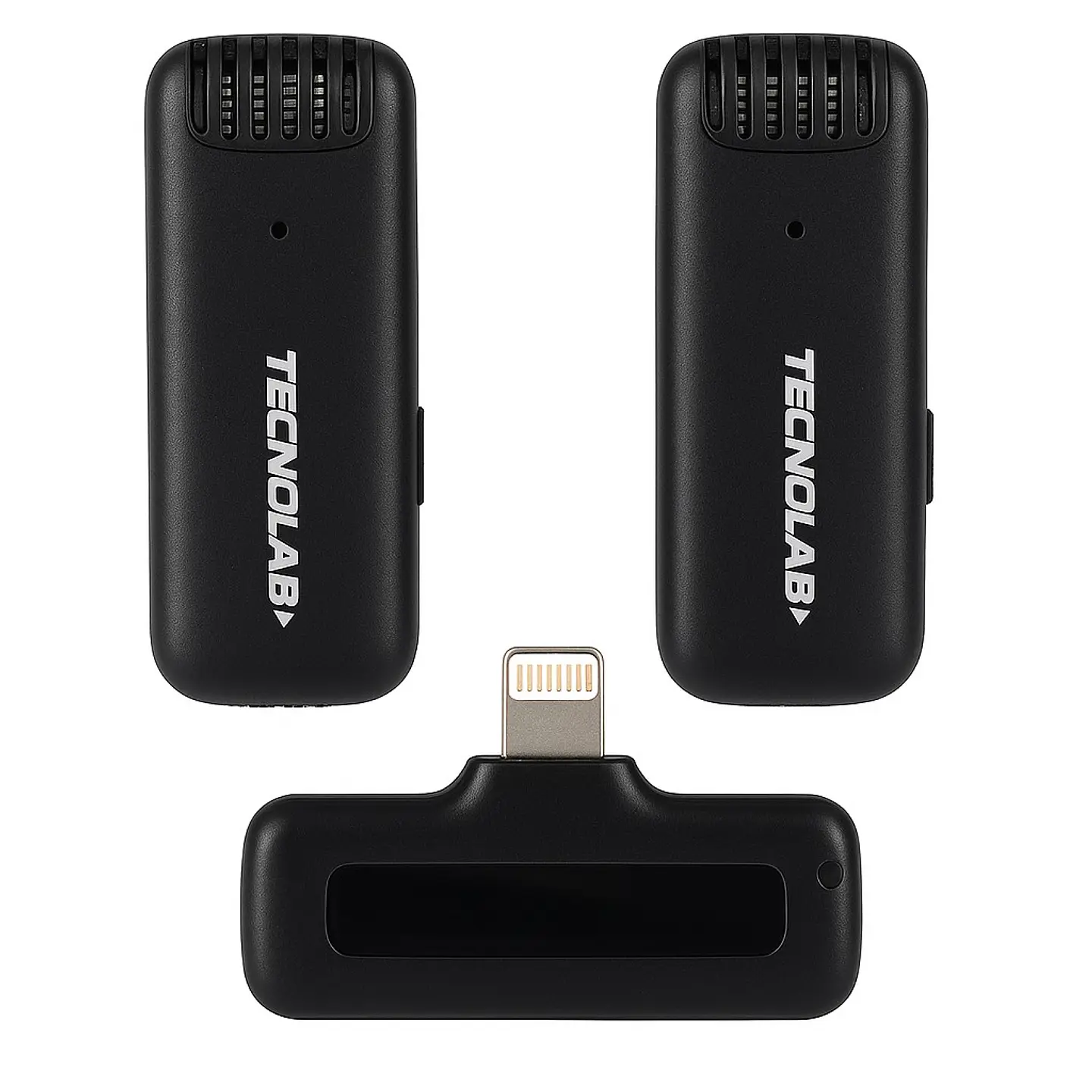 Kit 2 Micrófonos Lavalier Con Caja LTNG Tecnolab TL707 4