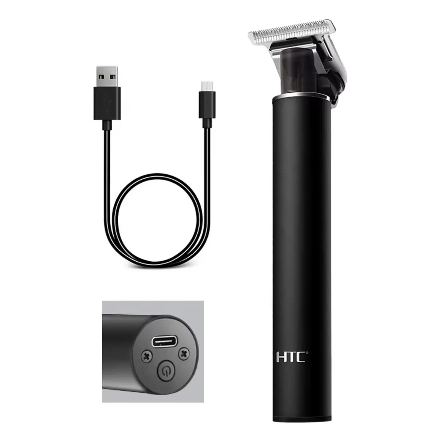 Cortadora De Pelo y Barba Inalámbrica HTC AT-115 1