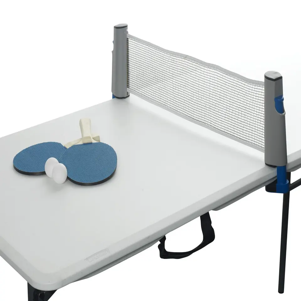 Set Red de Ping Pong Adaptable + 2 Paletas + 2 Pelotas Gamepower 2