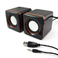 Parlantes para PC Notebook Estereo Usb Dblue - Miniatura 2