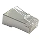 Conector RJ-45 Metálico Cat 6 Red Telefónica Bolsa x100 Unds - Miniatura 2