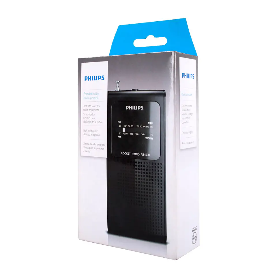 Radio Portatil Philips de Bolsillo AM FM 4