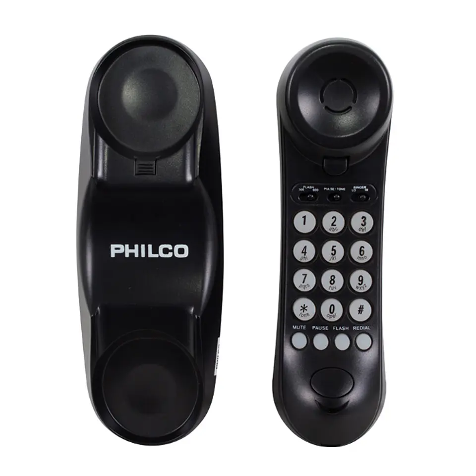 Telefono Fijo Philco Gondola Negro 1