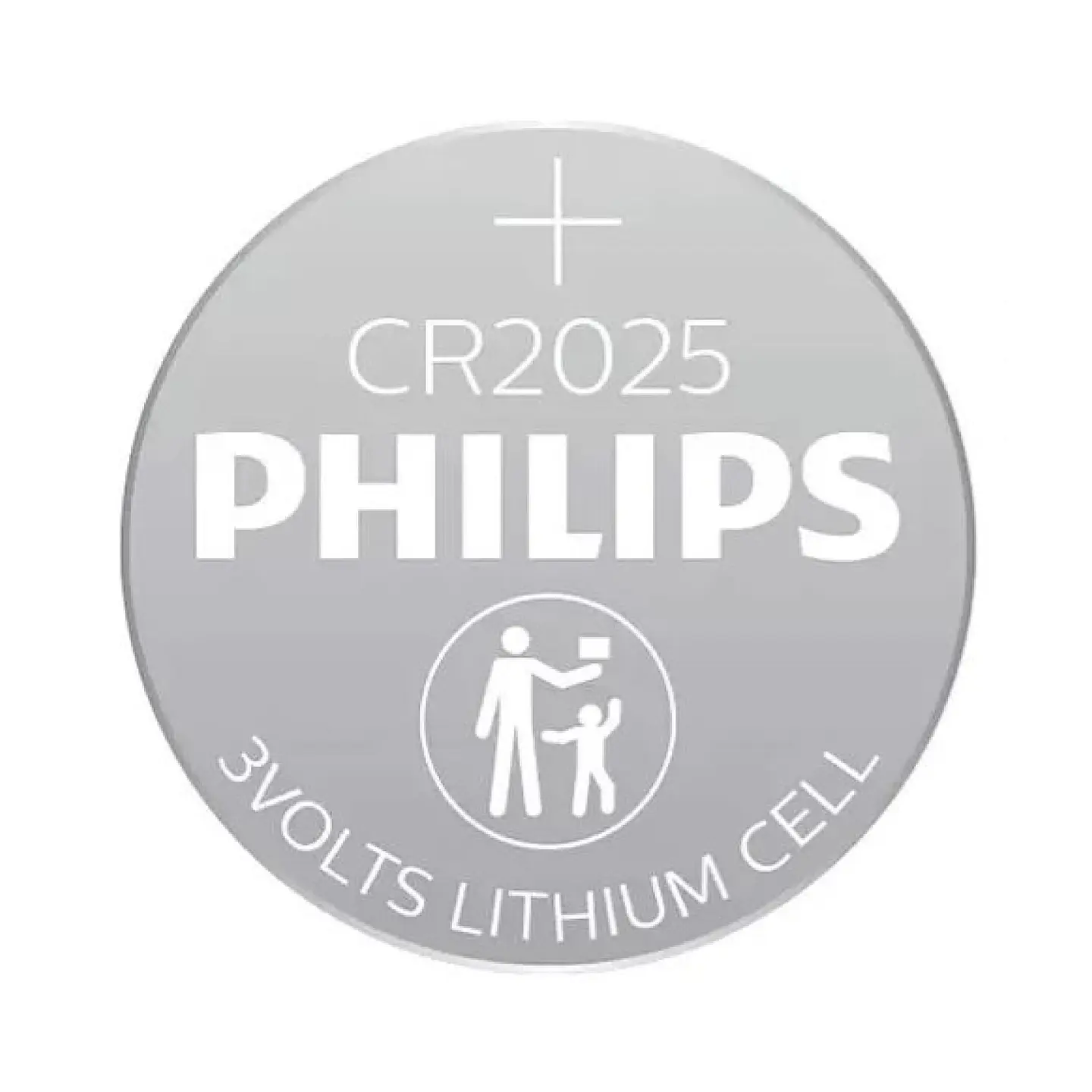 Pack 5 Pilas Cr2025 3v Tipo Botón Litio Philips 3