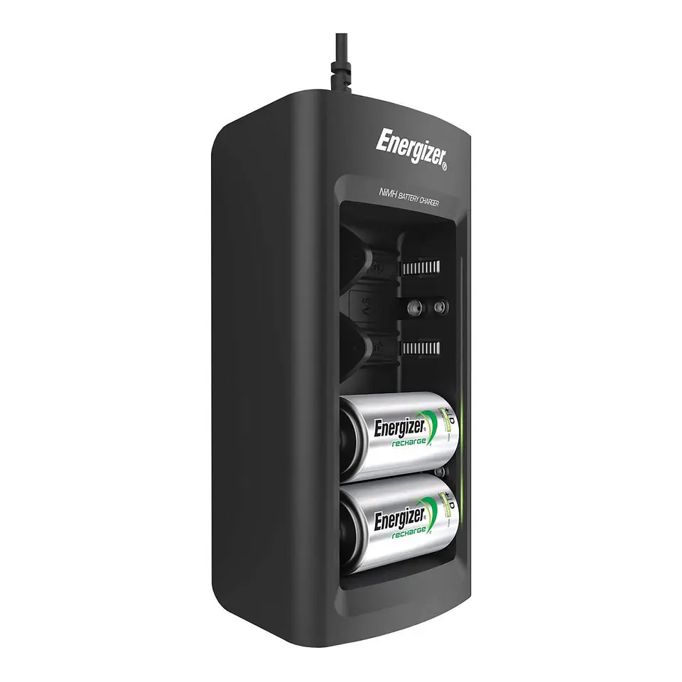 Cargador Energizer Universal Pilas Aa Aaa C D Y 9v 2