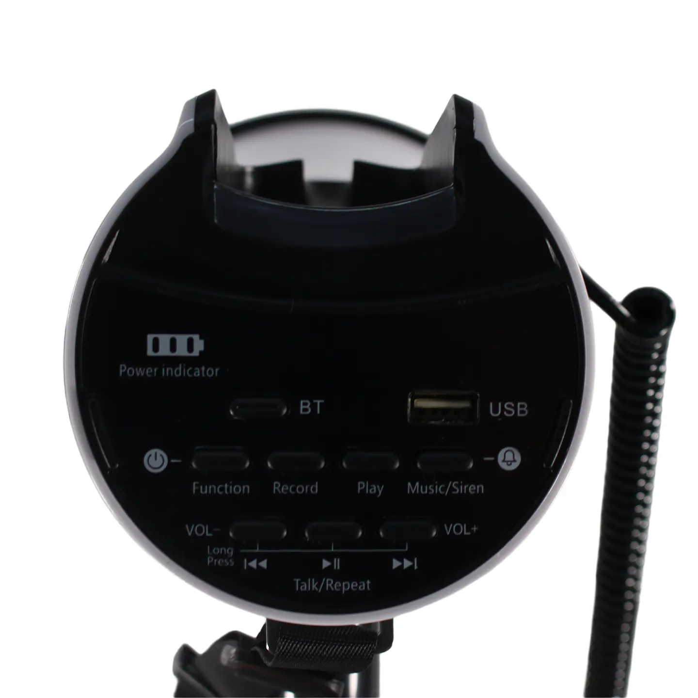 Megáfono Portátil Tecnolab TL852 Recargable BT 50w 400m 5