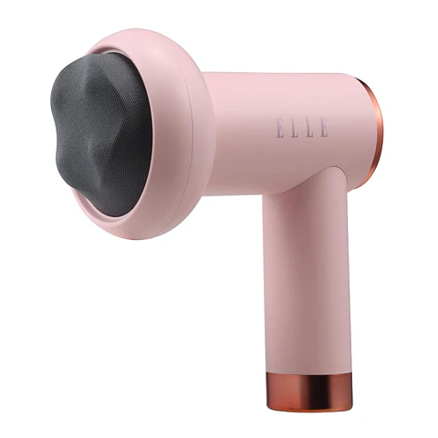 Masajeador inalámbrico ELLE Shiatsu EL1718 Rosa