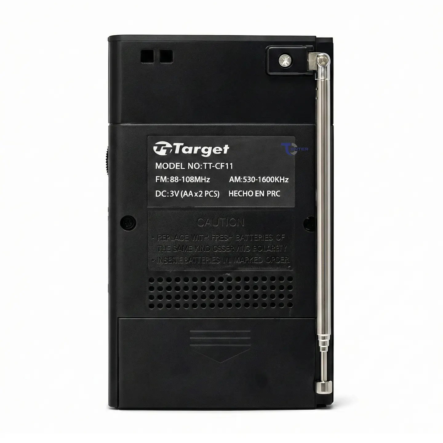 Radio Portátil Target TT-CF11 AM/FM Compacta 2 Bandas 5
