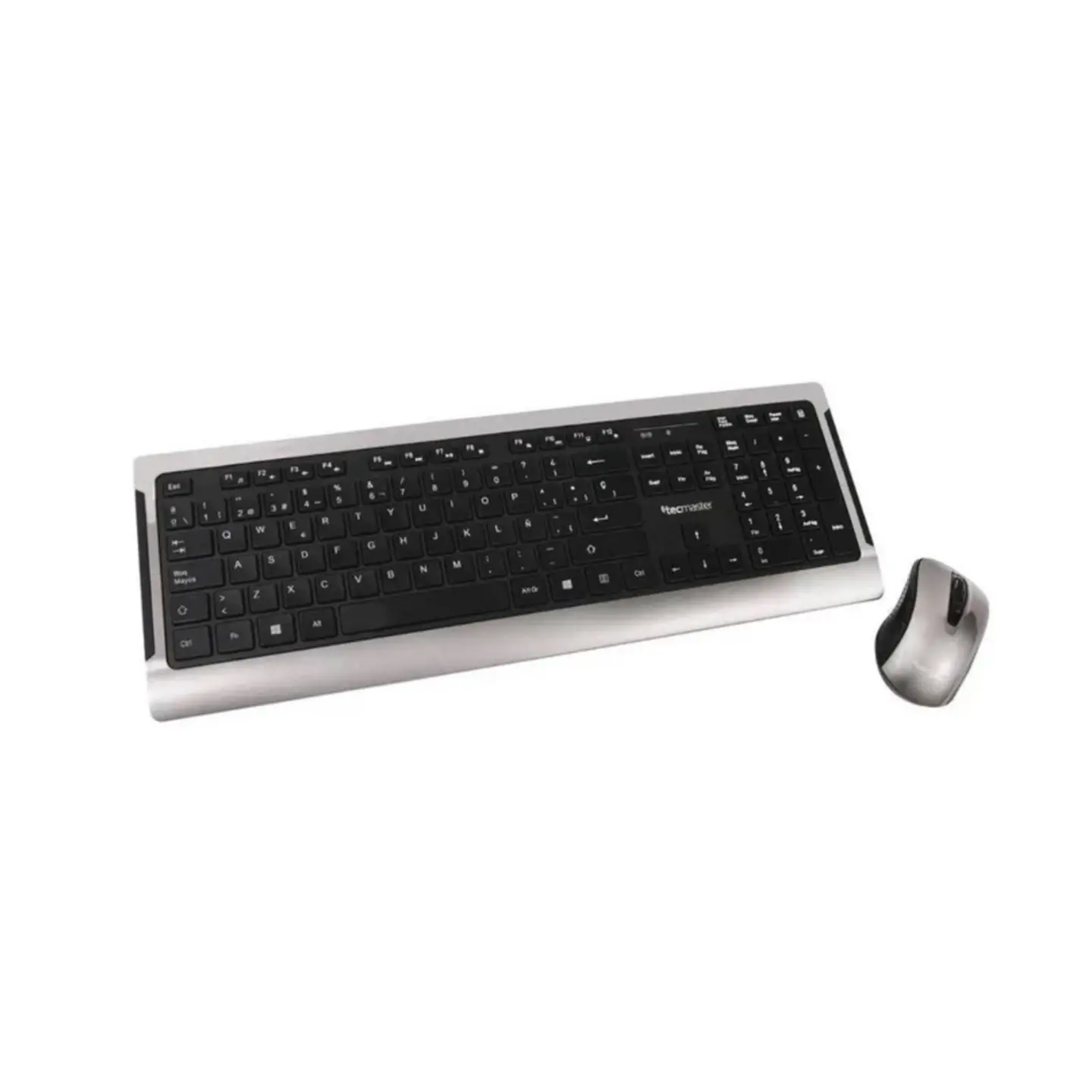 Kit Combo Teclado y Mouse Inalámbrico Tecmaster LD100 2