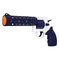 Juguete Pistola De Agua Eléctrica Revolver Backpack DBG1797  - Miniatura 1