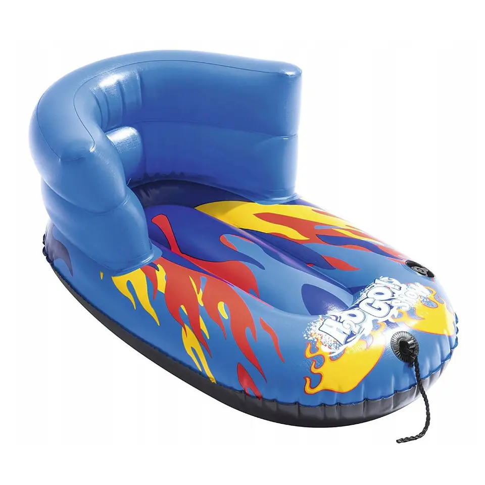 Trineo Inflable para Nieve con Respaldo 84cm Bestway 39057 2