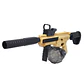 Juguete Pistola De Agua Eléctrica M416 Recargable DBG1794  - Miniatura 3